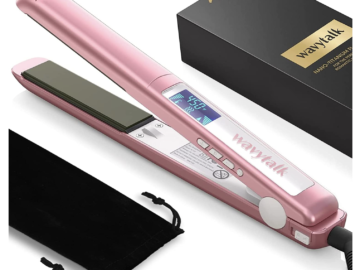 Salon Flat Iron Hair Straightener for just $13.42 with free Prime Shipping! (Reg. $40)