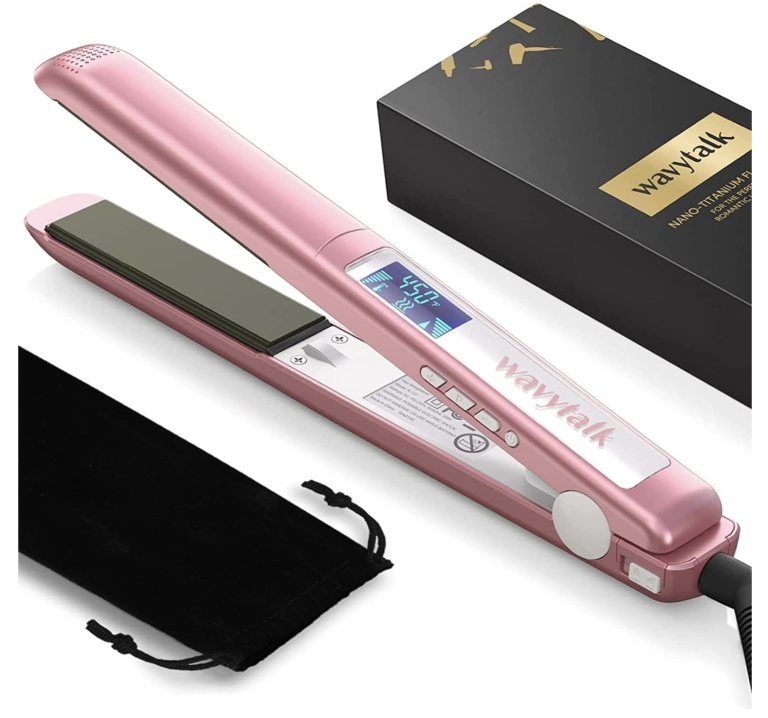 Salon Flat Iron Hair Straightener for just $13.42 with free Prime Shipping! (Reg. $40)