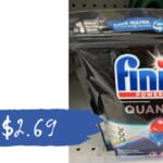 Finish Quantum Detergent 22ct. for $2.69 (reg. $7.19) at Target