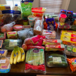 Gretchen’s $161 Grocery Shopping Trip and Weekly Menu Plan for 6 + Company {Aldi, Harris Teeter & Ingles}