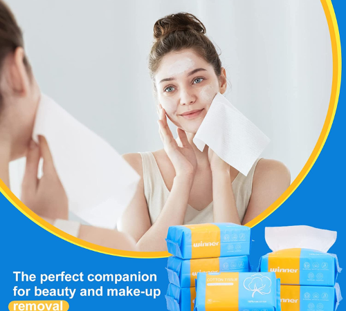 Keep your face clean with this 480-Count Winner Cotton Tissues Facial Towels for just $23.39 After Code (Reg. $38.99) + Free Shipping