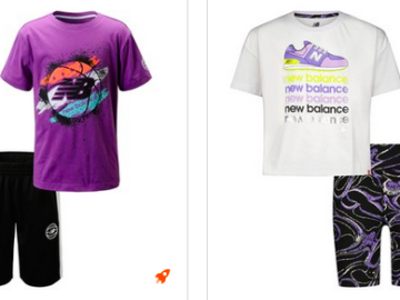 Kid’s New Balance Sets only $14.99 + shipping!