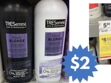 $2 TRESemme Haircare at Walgreens