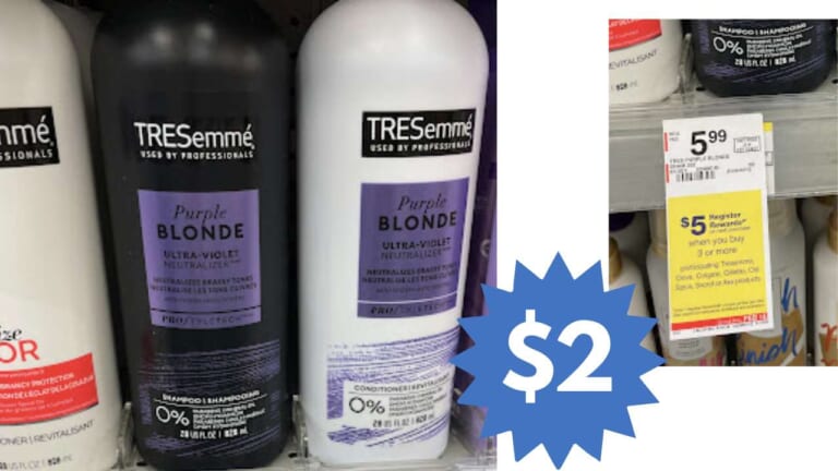 $2 TRESemme Haircare at Walgreens