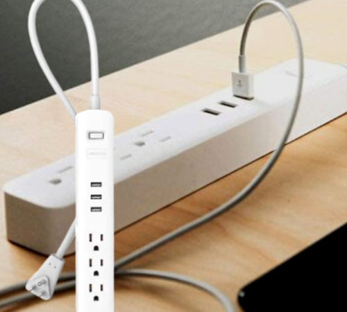 WYZE 3-Outlet Surge Protector w/ 3 USB Ports $8.88 (Reg. $16.12)