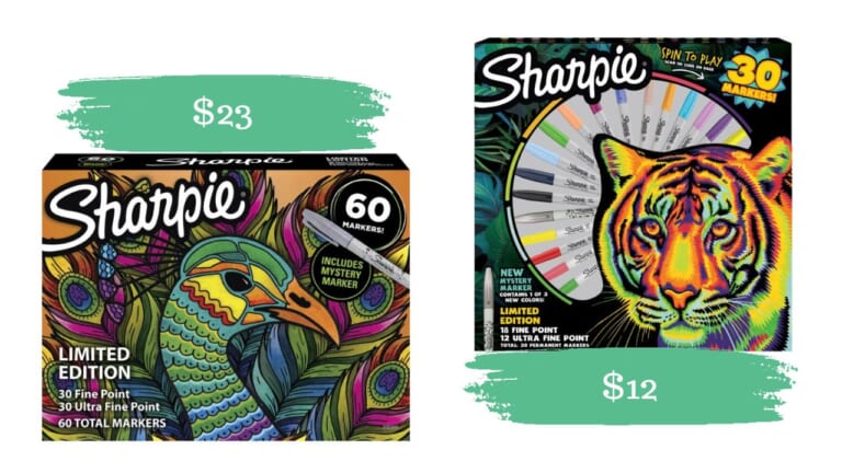 Walmart | 60-Count Sharpie Markers $23