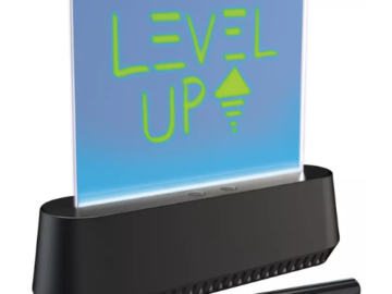 Bluetooth Speaker with Light Up Writing Board $9.93 (Reg. $40)