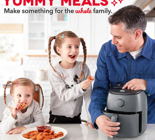 2.6-Quart Dash Tasti-Crisp Electric Air Fryer Oven Cooker $39.99 Shipped Free (Reg. $60)