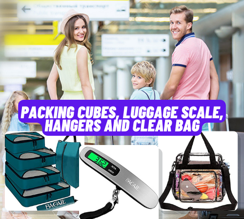 Today Only! Packing Cubes, Luggage Scale, Hangers and Clear Bag from $9.59 (Reg. $11.99) – FAB Ratings!