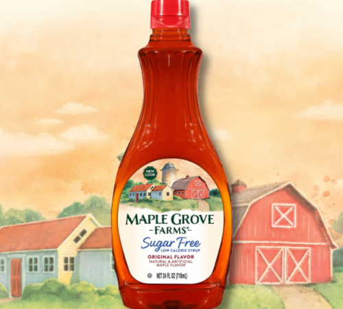 FOUR Bottles of Maple Grove Farms Sugar Free Syrup, 24 Oz as low as $2.57 EACH Bottle Shipped Free (Reg. $5.79) + Buy 4, Save 5%