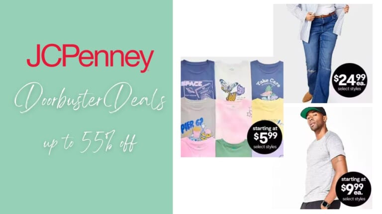 JCPenney | 55% Off Apparel For Everyone