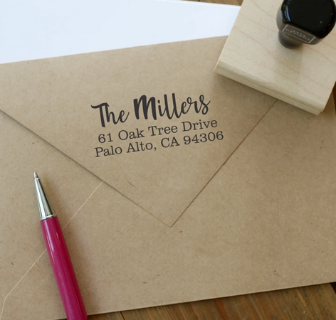 Personalized Address Stamps for $19.99 shipped!