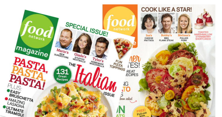 Get Food Network Magazine for $7.50 a Year (reg. $36)