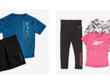 Reebok & Spyder Kids Workout Sets for $19.99 Shipped