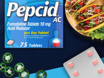 75-Count Pepcid Original Strength Acid Reducer Tablets as low as $12.28 After Coupon (Reg. $23.25) + Free Shipping – 16¢/Tablet