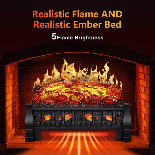 Today Only! Electric Fireplace Log Set Heater $83.99 Shipped Free (Reg. $119.99) – FAB Ratings!