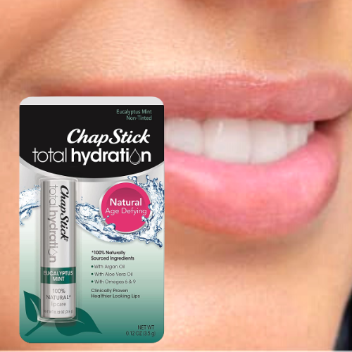 FOUR ChapStick Total Hydration Natural Age Defying Lip Balm as low as $1.80 After Coupon (Reg. $13.50) + Free Shipping + Buy 4, Save 5%