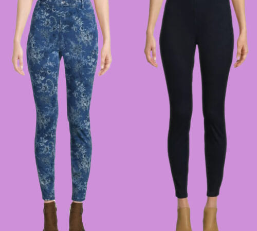 Time and Tru Women’s High Rise Jeggings $5 (Reg. $15) – Multiple Colors and Sizes