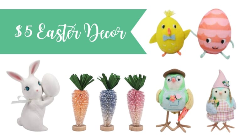 $5 Easter Decor and Basket Fillers at Target