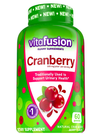 Free Vitafusion Cranberry Vitamins at Walgreens!