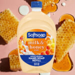 FOUR 50-Oz Softsoap Liquid Hand Soap Refill (Milk & Honey) as low as $3.91 EACH After Coupon (Reg. $8.29) + Free Shipping + Buy 4, save 5%