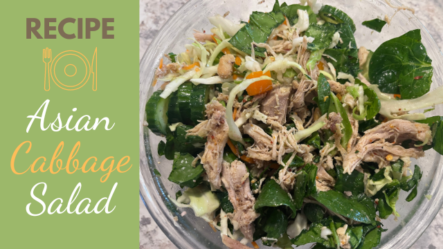 Asian Cabbage Salad Recipe