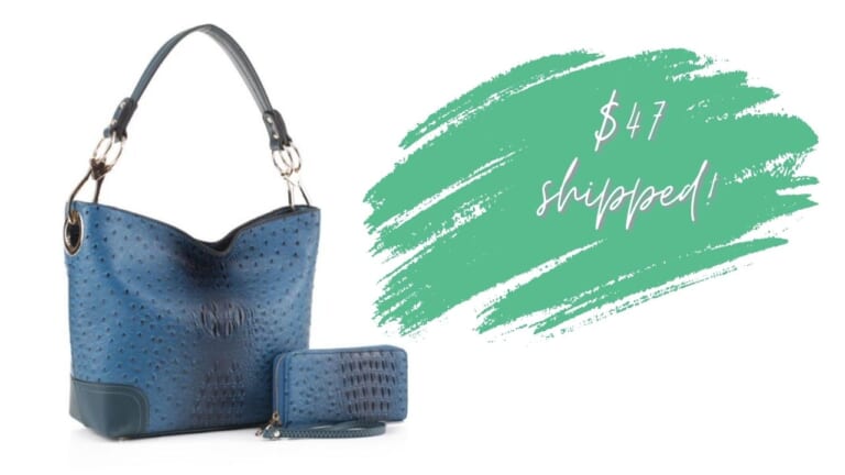 MKF Collection Hobo & Wallet Set $47 Shipped!