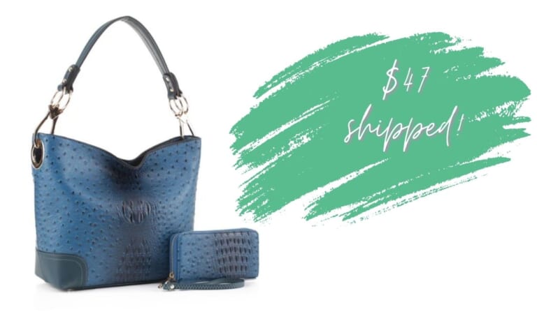 MKF Collection Hobo & Wallet Set $47 Shipped!