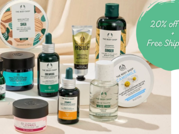 The Body Shop | 20% Off + Free Shipping!