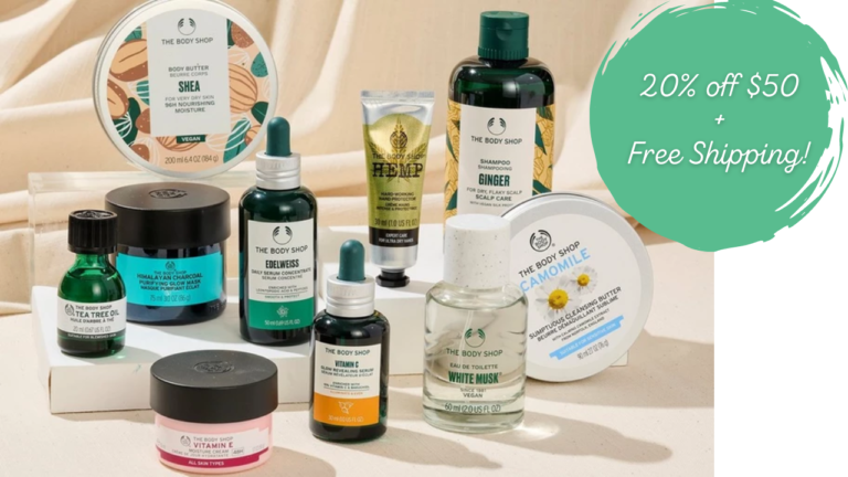 The Body Shop | 20% Off + Free Shipping!