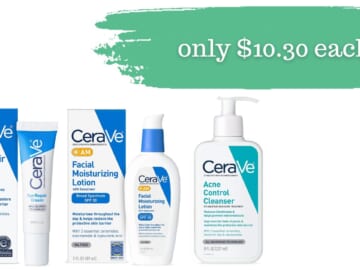 $10 Off $40 Cerave, Maybelline, L’Oreal & More!!