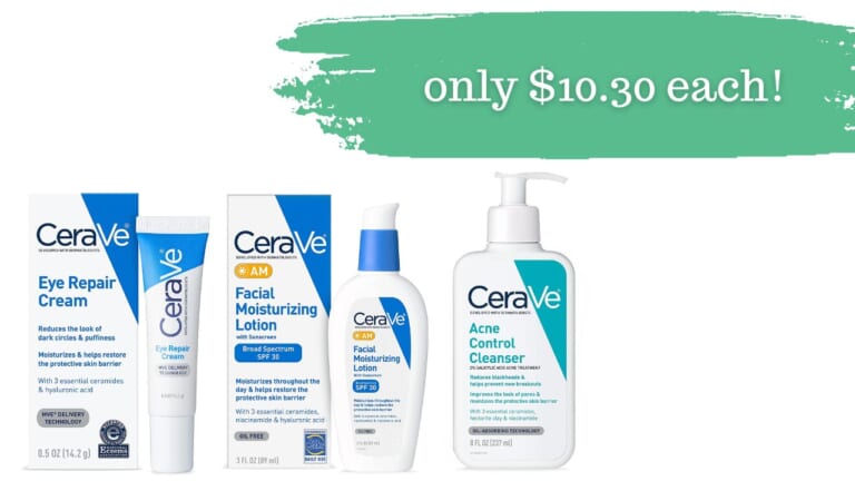 $10 Off $40 Cerave, Maybelline, L’Oreal & More!!