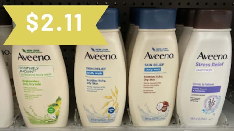 $2.11 Aveeno Body Wash (reg. $9.49)