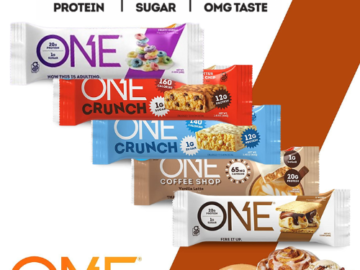 Save Extra 30% on 12-Count One Protein Bars from $15.69 After Coupon (Reg. $30) – $1.31/2.12 oz Bar