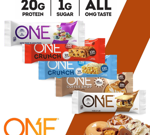 Save Extra 30% on 12-Count One Protein Bars from $15.69 After Coupon (Reg. $30) – $1.31/2.12 oz Bar