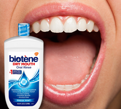 FOUR Bottles Biotene Fresh Mint Dry Mouth Oral Rinse, 33.8 Fl Oz as low as $4.09 EACH After Coupon (Reg. $14.09) + Free Shipping + Save $10 when you buy $40