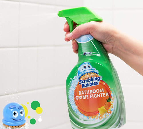 TWO 32-Oz Scrubbing Bubbles Disinfectant Bathroom Grime Fighter Spray as low as $2.84 EACH (Reg. $7.44) + Free Shipping + Buy 2, save 50% on 1