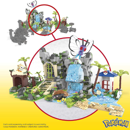 1362-Piece Mega World Pokémon Ultimate Jungle Expedition Building Set $79.99 Shipped Free (Reg. $118)