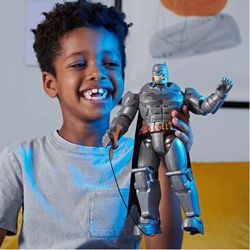 DC Comics 12” Battle Strike Batman Action Figure w/ 5 Accessories, Lights & Sounds $10.68 (Reg. $20) – FAB Ratings!