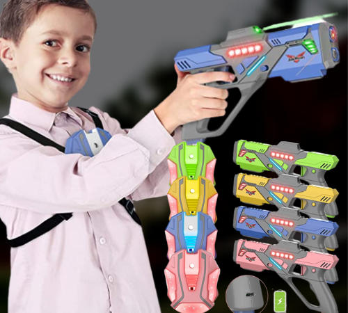 4-Set Laser Tag Guns and Vests $40 After Coupon (Reg. $100) + Free Shipping – $10/Set