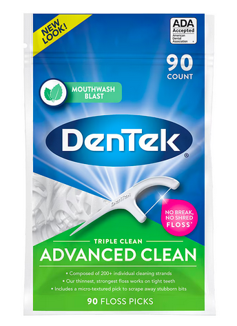 Free DenTek Triple Clean Advanced Clean Floss Picks at Walgreens!