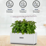 iDOO Hydroponics Growing System, Indoor Garden Starter Kit with LED Grow Light $40 Shipped Free (Reg. $80) – 4.8K+ FAB Ratings!