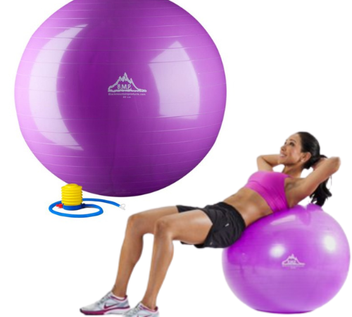 Black Mountain Products Static Strength Exercise Stability Ball $8.39 (Reg. $26.81)