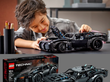 LEGO Technic The Batman Batmobile 1360-Piece Building Toy Set $85 Shipped Free (Reg. $100)