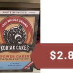 $2.84 Kodiak Cakes Power Waffles & Pancakes