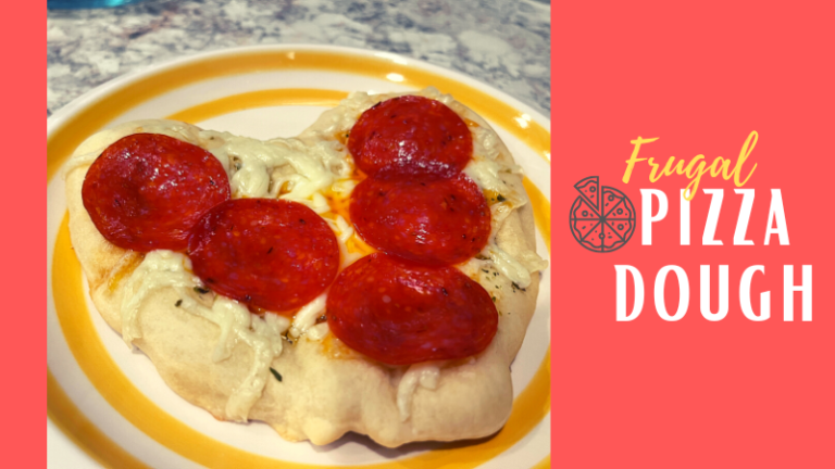 Frugal Homemade Pizza Dough Recipe