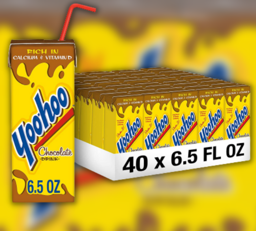 40-Count Yoo-hoo Chocolate Drink as low as $10.86 Shipped Free (Reg. $27) – $2.72/ 10-Count Box or 27¢/ 6.5 Fl Oz Drink