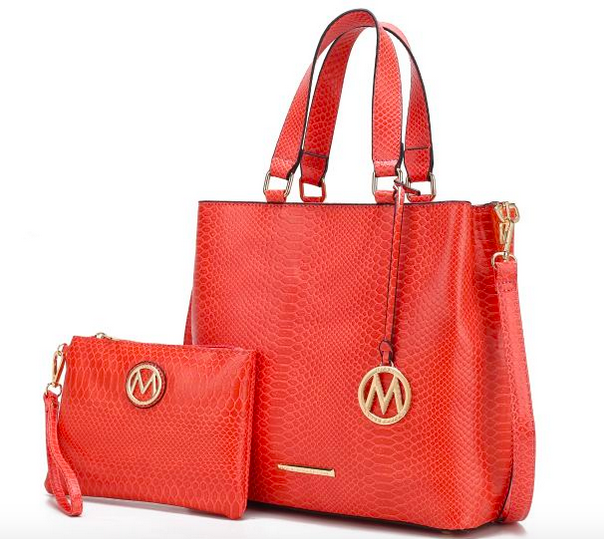 MKF Collection 2-Piece Leather Women’s Tote Bag Set only $49 shipped (Reg. $300!)