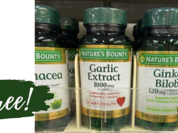 FREE Nature’s Bounty Vitamins at Publix