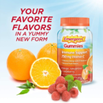 63-Count Emergen-C Vitamin C Immune Support Gummies for Adults as low as $7.95 Shipped Free (Reg. $11.75) – 13¢/Gummy – Orange, Tangerine, & Raspberry Flavors + Gluten Free